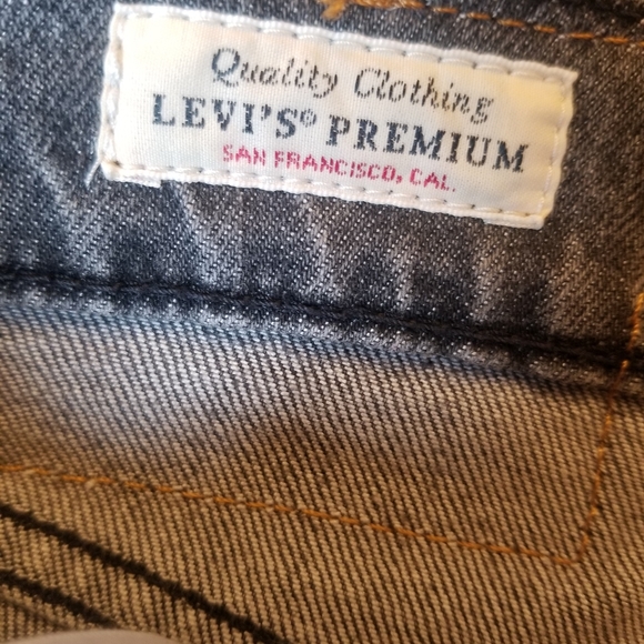512™ SLIM TAPER LEVI'S® FLEX MEN'S JEANS  Size 30/32 and 34/32 - Picture 7 of 8